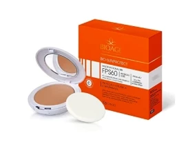 Pó Compacto com Vitamina C Bioage Bio Sunprotect FPS 60 - 10g Bege
